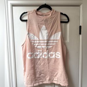 Adidas Pink Tank Top Size Medium NWOT MUSCLE TEE